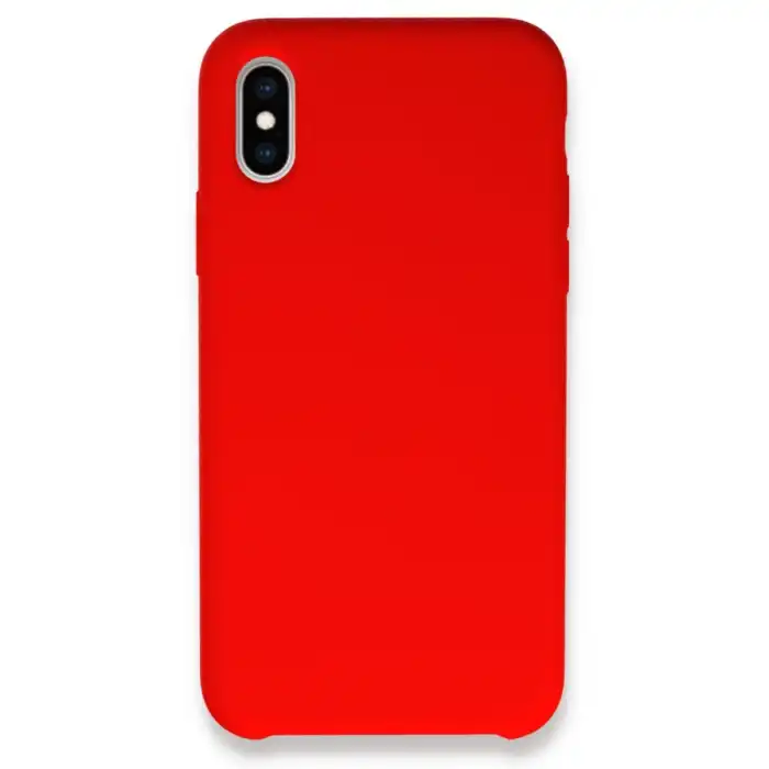 Apple İphone Xs Max Kılıf Lansman Legant Silikon - Kırmızı