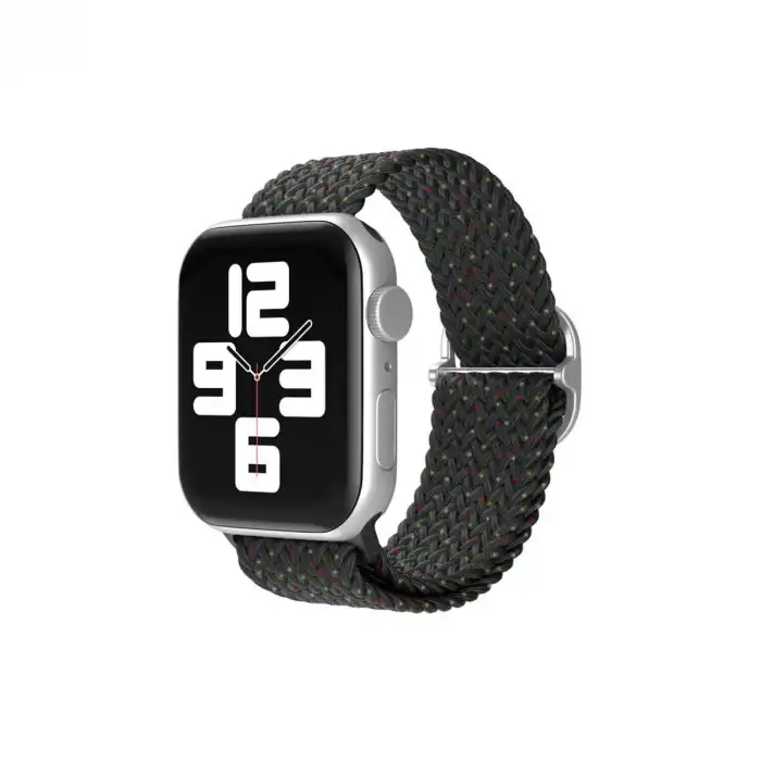 Apple Watch 38mm  Kordon (saat Değildir) - Benekli Siyah