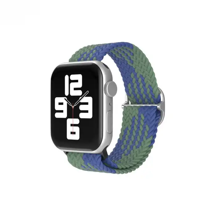 Apple Watch 38mm  Kordon (saat Değildir) - Yeşil-lacivert