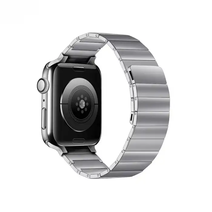 Apple Watch 38mm Kr404 Huks Kordon (saat Değildir) - Gümüş