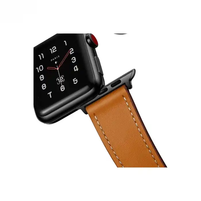 Apple Watch 38mm Kr415 Luaz Deri Kordon (saat Değildir) - Beyaz