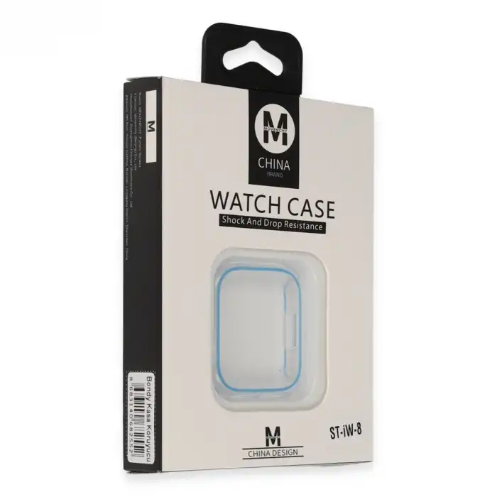 Apple Watch 45mm Bondy Kasa Koruyucu - Mavi