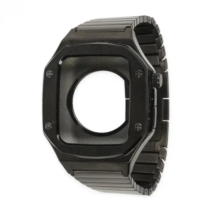 Apple Watch 45mm Kr409 Metal Kordon (saat Değildir) - Siyah