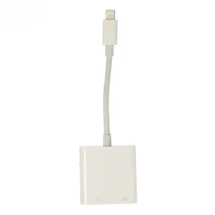 Apr22 Iphone Otg 2in1 - Beyaz