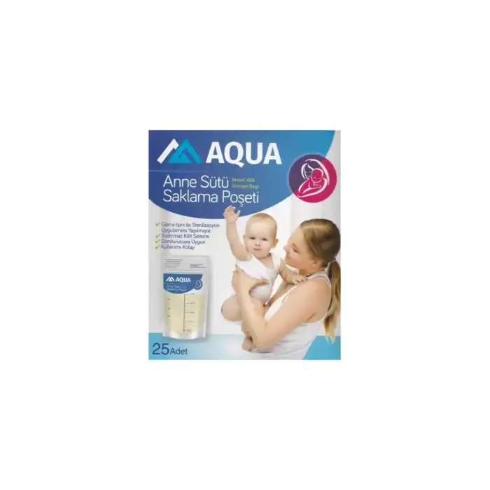 Aqua Süt Saklama Poşedi