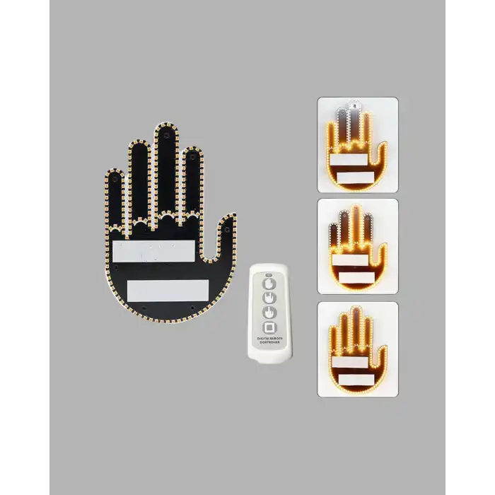 Araç İçin Eğlenceli LED El İşareti Işığı