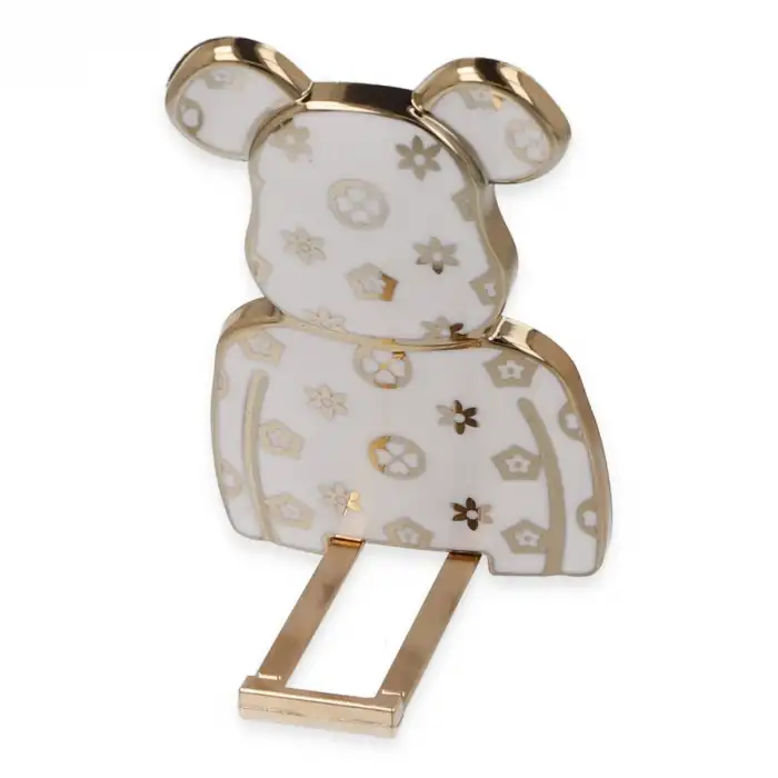 Astro Stand Ayıcık Desenli - Beyaz