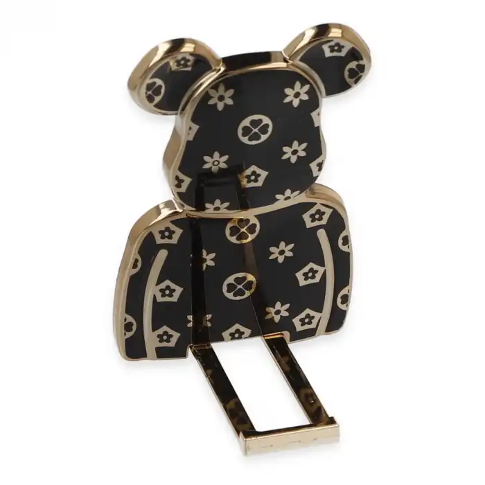 Astro Stand Ayıcık Desenli - Siyah