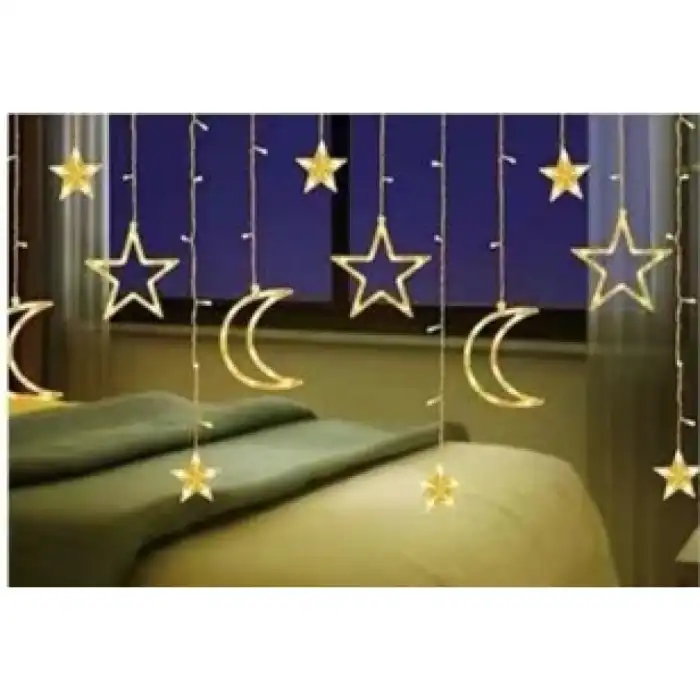 Ay Yıldız Perde Led Gün Işığı Mz-16-10