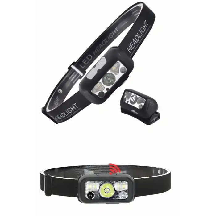 Ayarlanabilir Kafa Lambası Type-C Şarjlı Kompakt Kamp Lambası