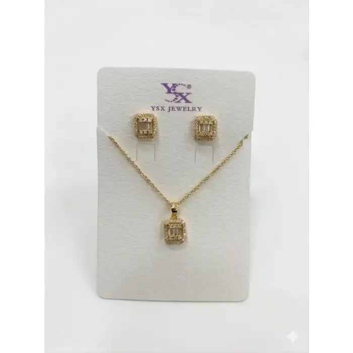 Baget Taşlı Set