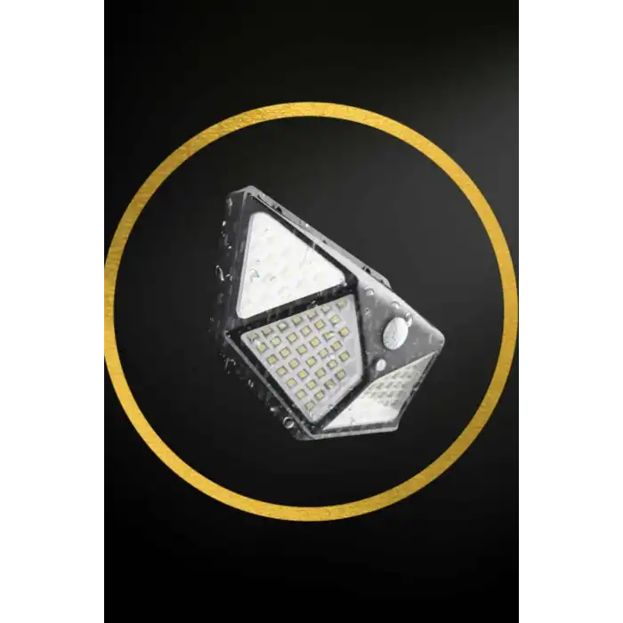 Bahçe Lambası Bahçe Aydınlatma Sensörlü Suya Dayanıklı 100 Led