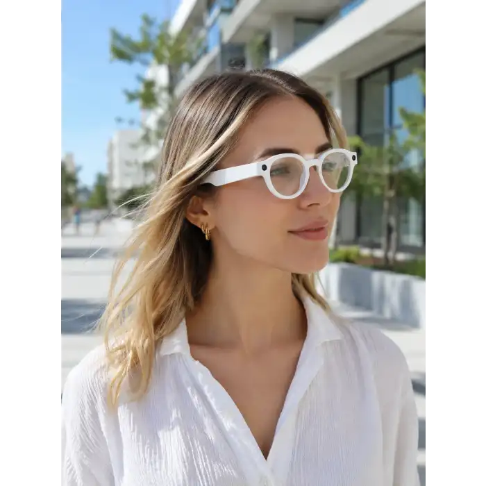 BEYAZ SPMX AİMB S1 AKILLI GÖZLÜK