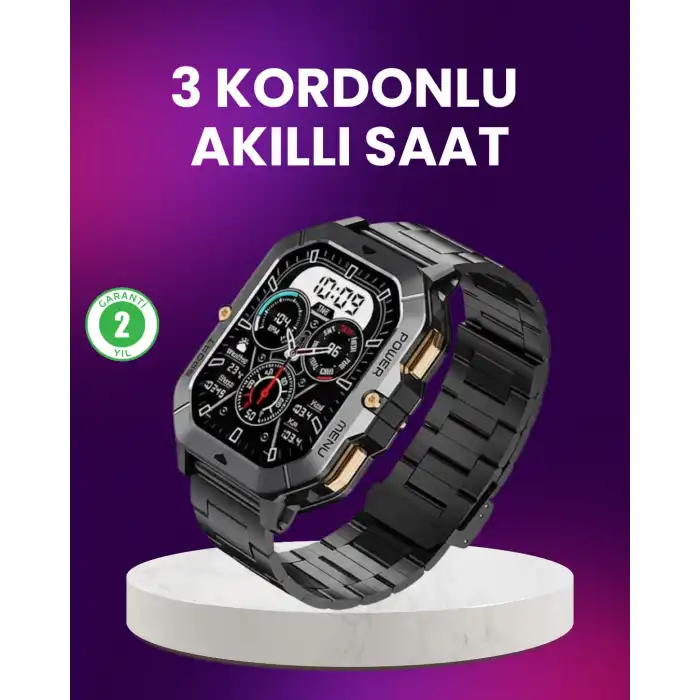 Bildirim ve Spor Takipli Akıllı Saat