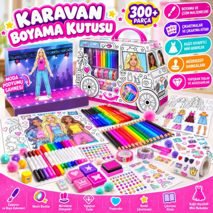 Bumper El Sanatları Seti 300 Parça