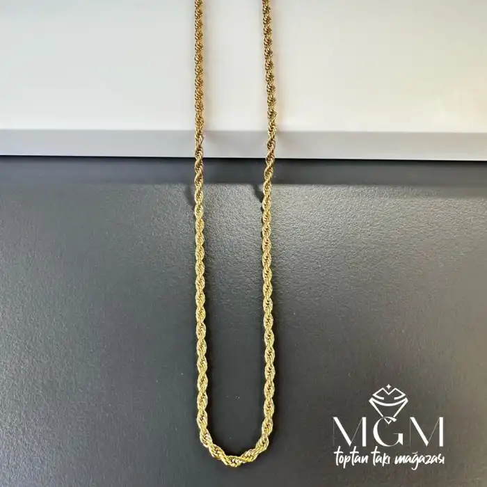 Çelik Burgu Halat Zincir 2,5 Mm