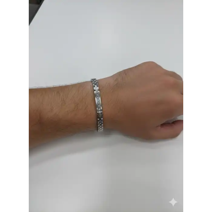 Çelik Erkek Bileklik