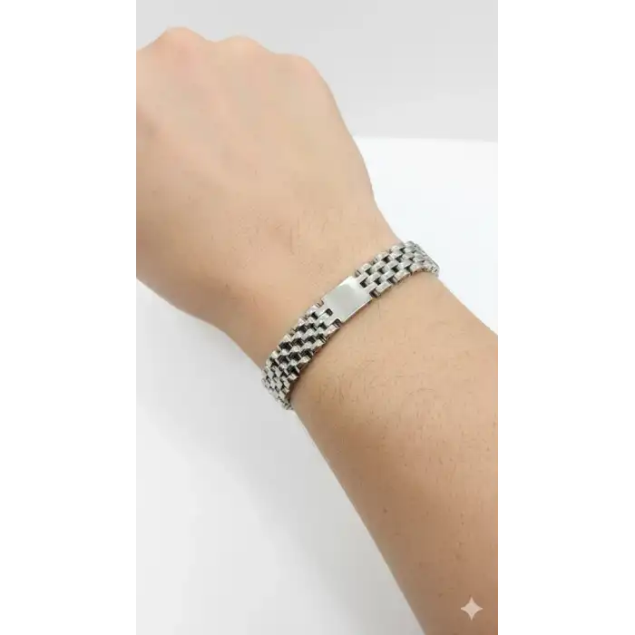 Çelik Erkek Bileklik