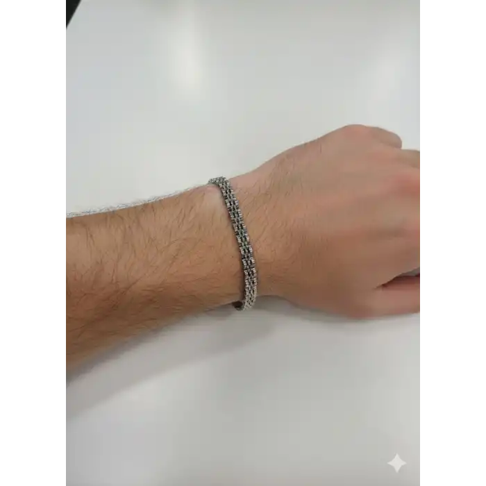 Çelik Erkek Bileklik