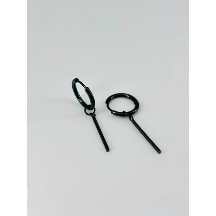 Çelik Erkek Küpe