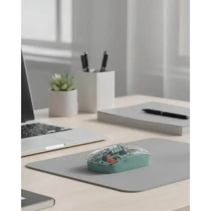 Çift Mod Bağlantılı Kablosuz Mouse Bluetooth ve USB Alıcılı