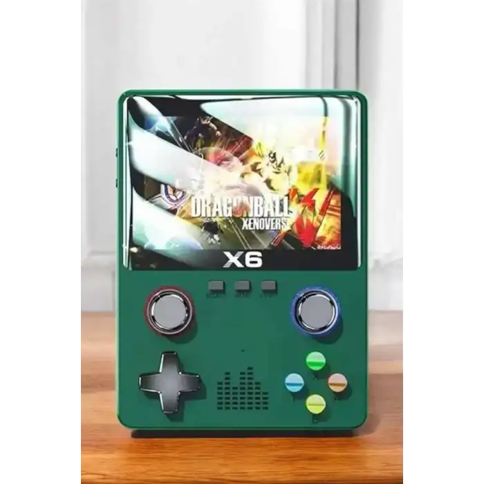 Çocuklara Özel 666 Oyunlu X6 Atari Video İzleme ve Müzik Dinleme