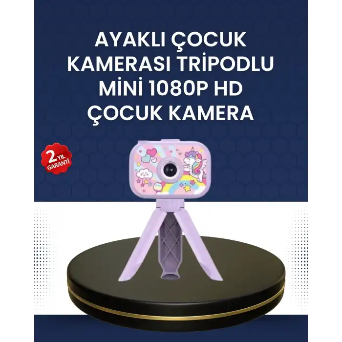Çocuklara Özel Tripodlu Kamera – 27 Çerçeve ve 10 Ayna Efekti