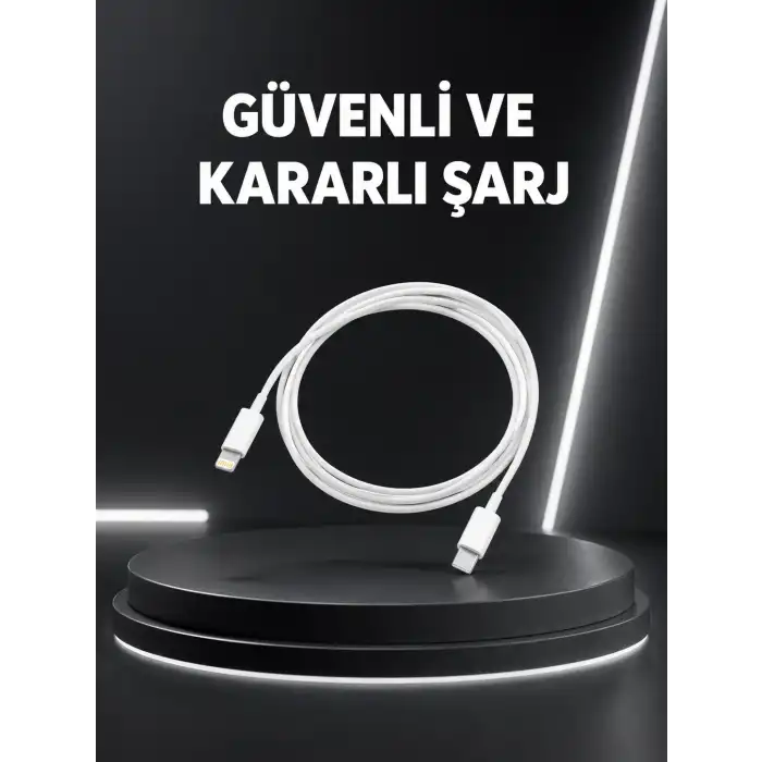 Dayanıklı TPE Lightning Kablo – 30W Hızlı Şarj ve Veri Transferi
