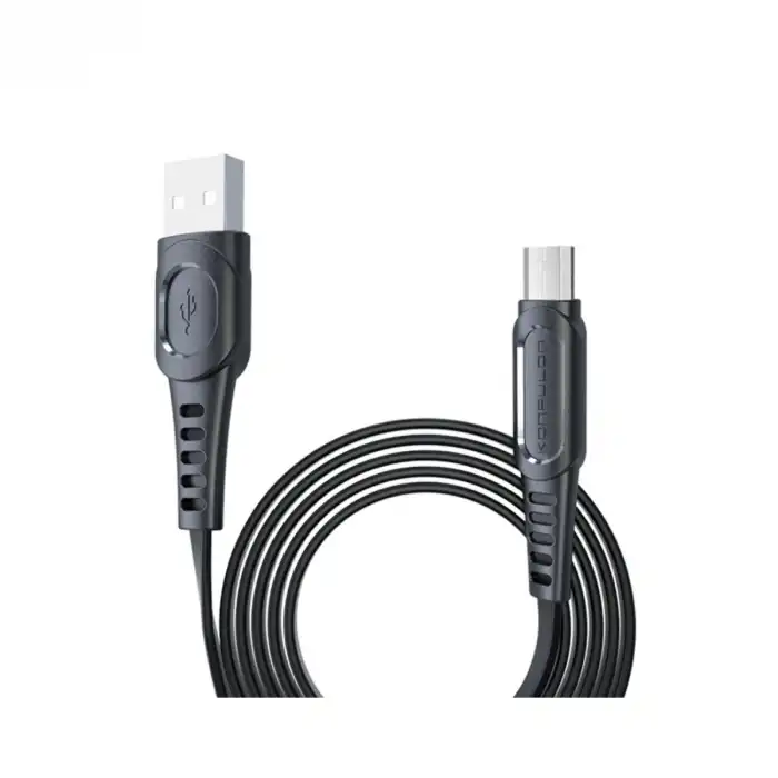 Dc01 Süper Hızlı Micro Usb Kablo 1m 2.4a - Siyah