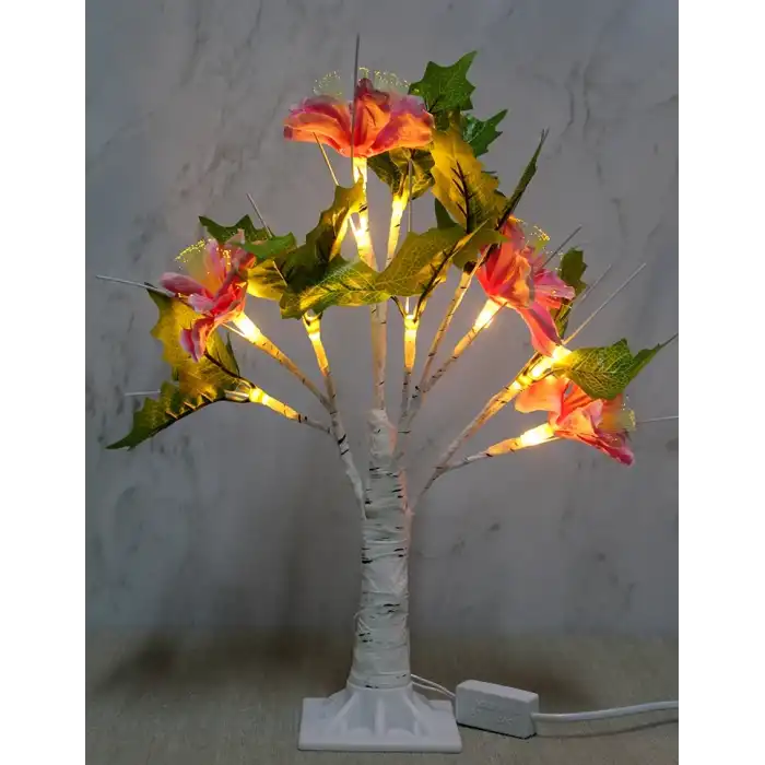Dekoratif Ledli Çiçek Alk1733