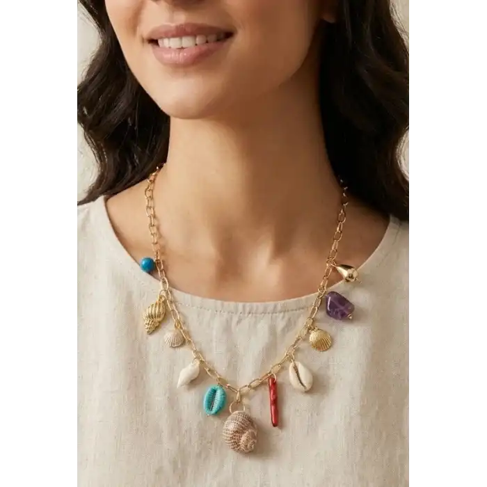Deniz Esintisi Charm Kolye