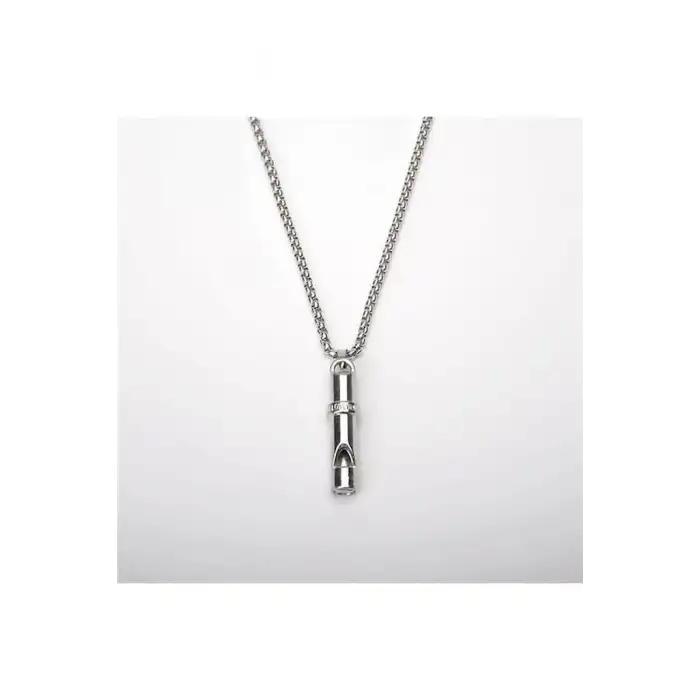 Deprem Düdüğü Çelik Kolye