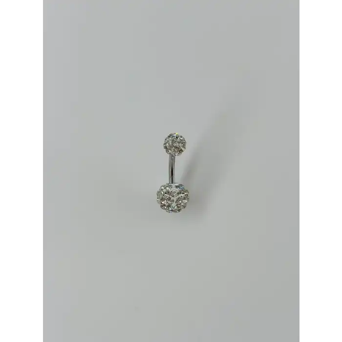 Disko Topu Göbek Piercing
