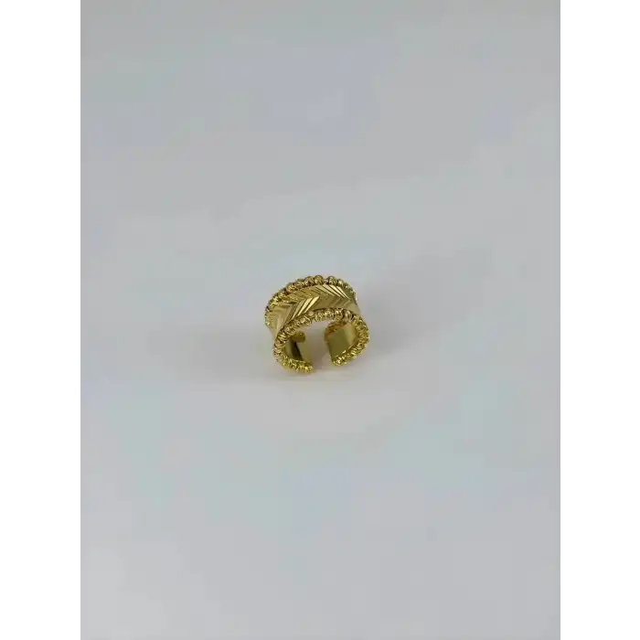 Dorika 14 K Gold Kaplamalı Yüzük