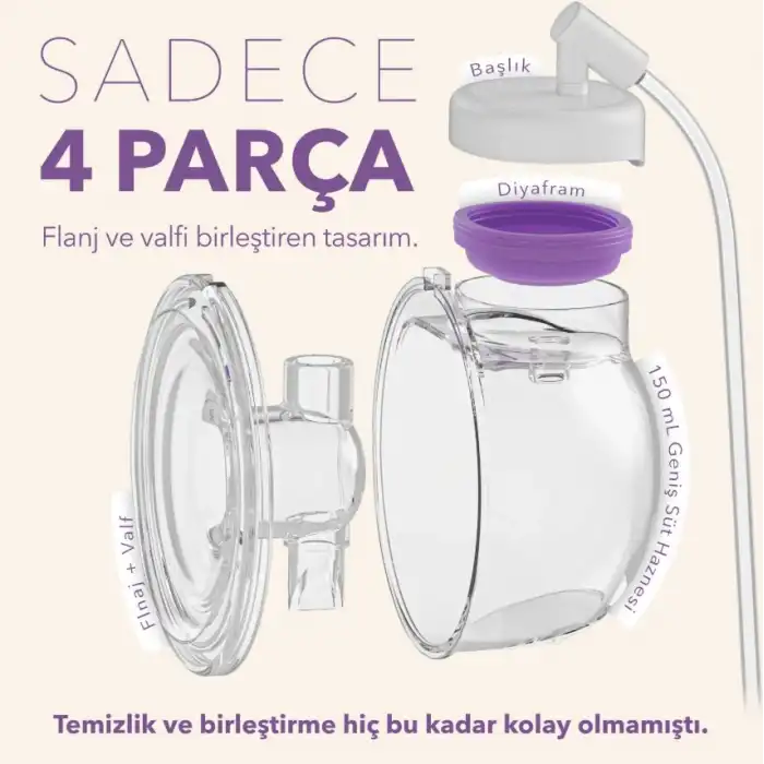 Eller Serbest Göğüs Pompası
