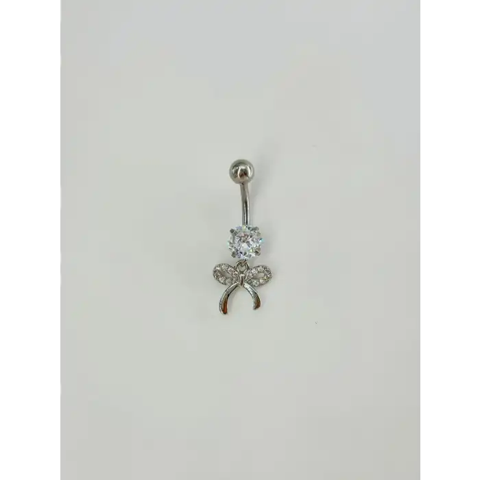 Fiyonk  Detaylı Göbek Piercing