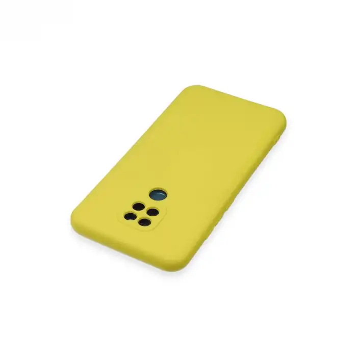 General Mobile Gm 20 Kılıf Nano İçi Kadife Silikon - Sarı