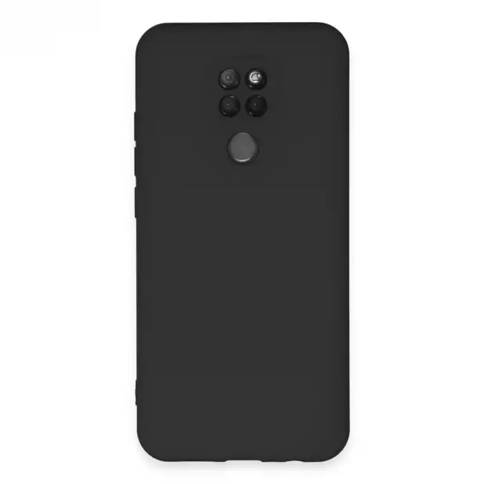 General Mobile Gm 20 Kılıf Nano İçi Kadife Silikon - Siyah