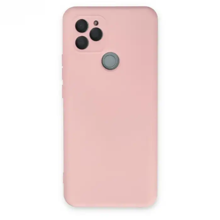 General Mobile Gm 21 Kılıf Nano İçi Kadife Silikon - Pudra