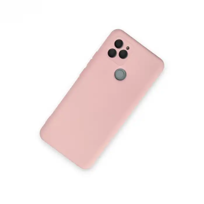 General Mobile Gm 21 Kılıf Nano İçi Kadife Silikon - Pudra