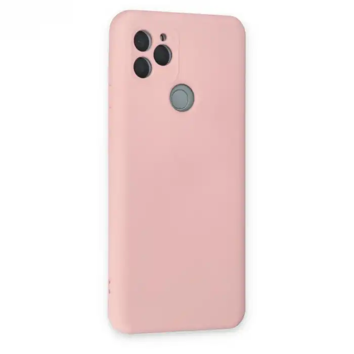 General Mobile Gm 21 Kılıf Nano İçi Kadife Silikon - Pudra