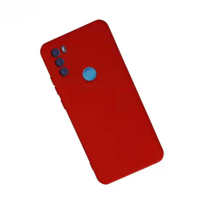 General Mobile Gm 21 Plus Kılıf Nano İçi Kadife Silikon - Kırmızı