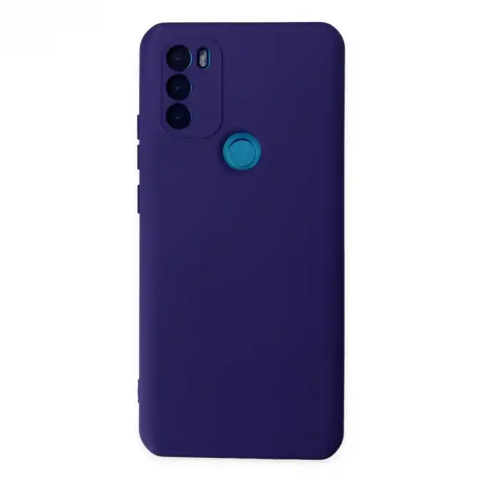 General Mobile Gm 21 Plus Kılıf Nano İçi Kadife Silikon - Mor