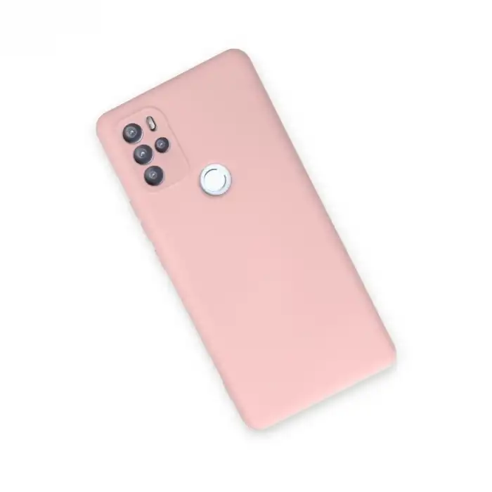 General Mobile Gm 21 Pro Kılıf Nano İçi Kadife Silikon - Pudra