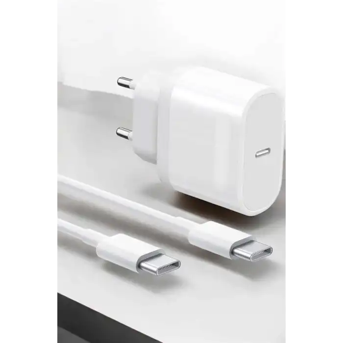 Güç Adaptörü ve Kablosu Şarj Aleti 15/15 Pro Max Uyumlu Hızlı Şarj