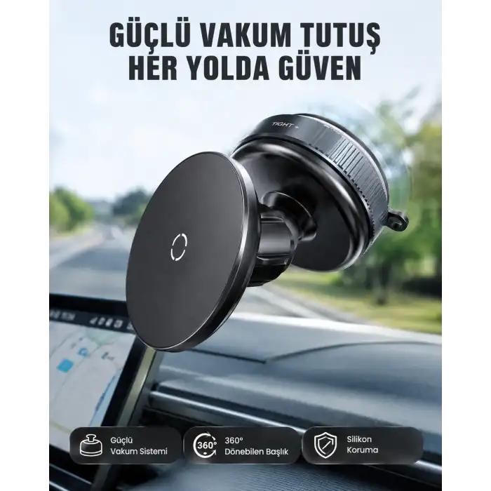 Güçlü Manyetik Araç Telefon Tutucu Evrensel Uyumluluk