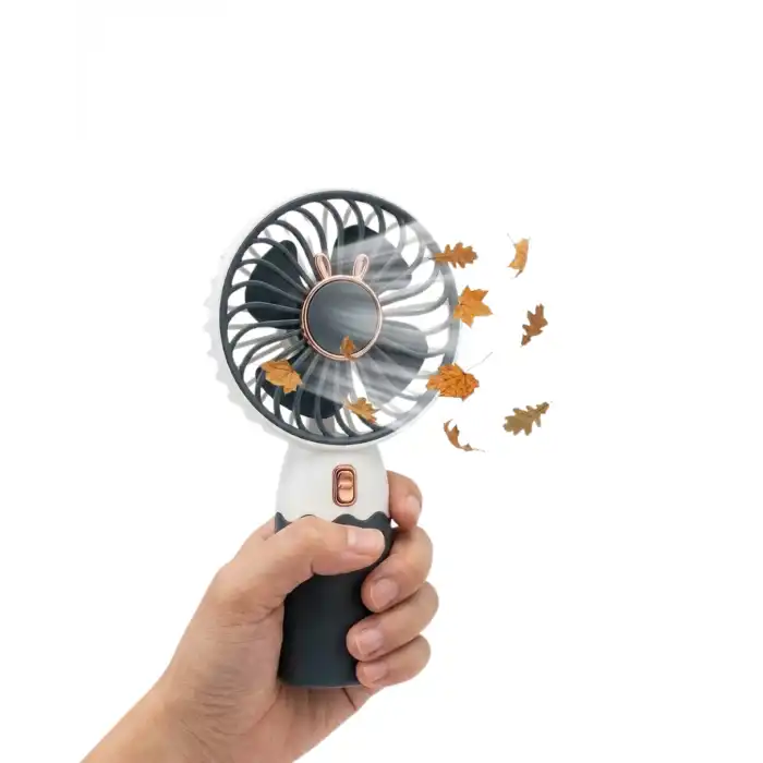 Güçlü Üfleme Kapasiteli Şarjlı Mini El Fanı