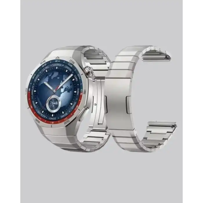 Gümüş Akıllı Saat 46mm Kasa