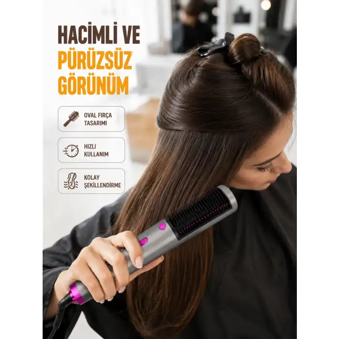 Hızlı Kurutma ve Parlak Saçlar İçin Profesyonel Fırça