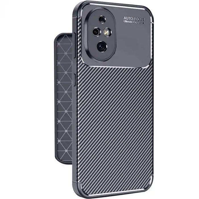 Honor 200 Kılıf Auto Focus Karbon Kapak - Lacivert